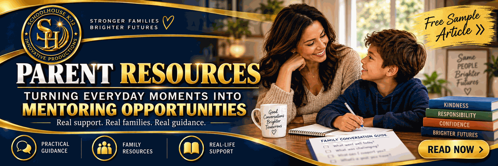 Parent Resources — Turning Everyday Moments into Mentoring Opportunities — Free Sample Article