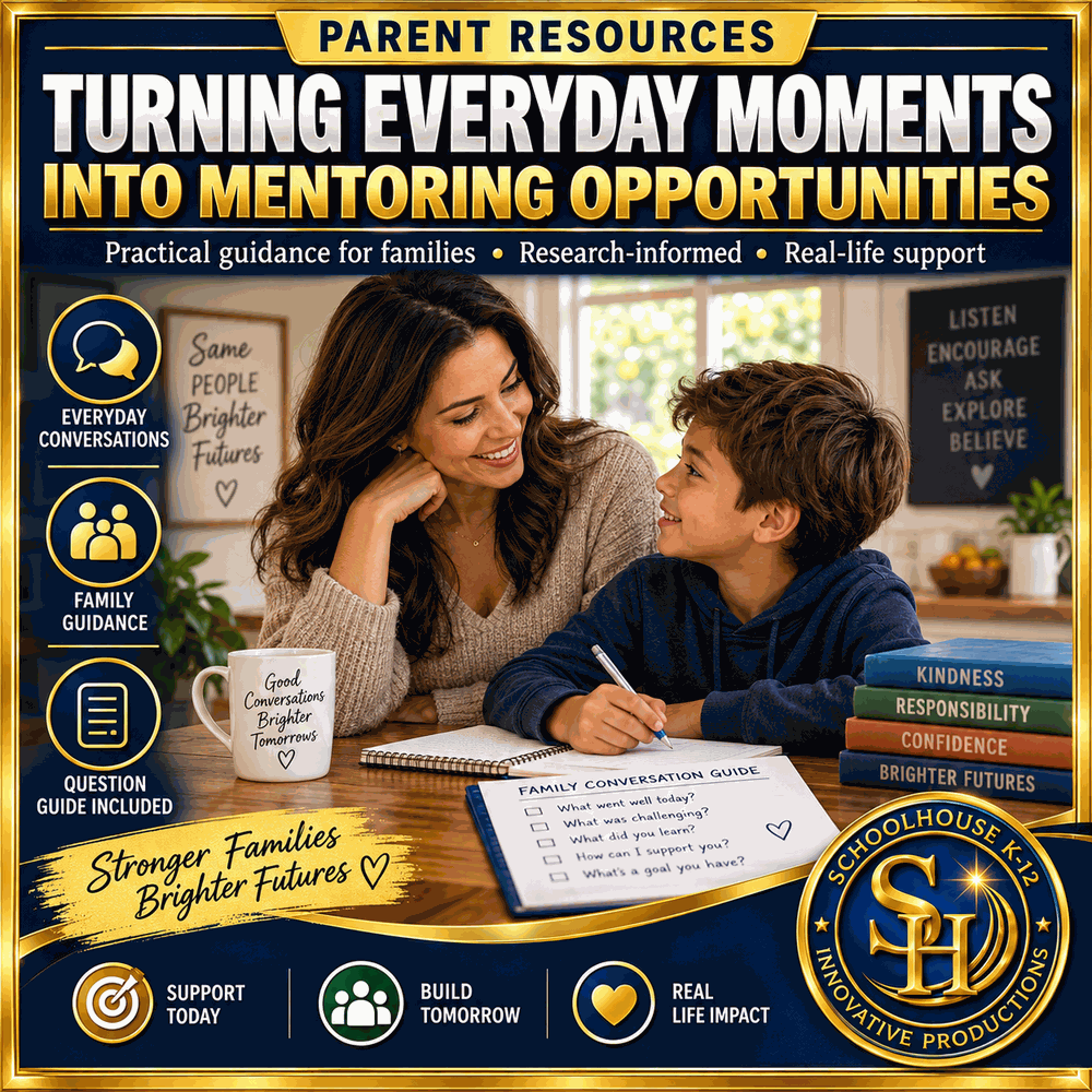 Turning Everyday Moments into Mentoring Opportunities Parent Resources sample